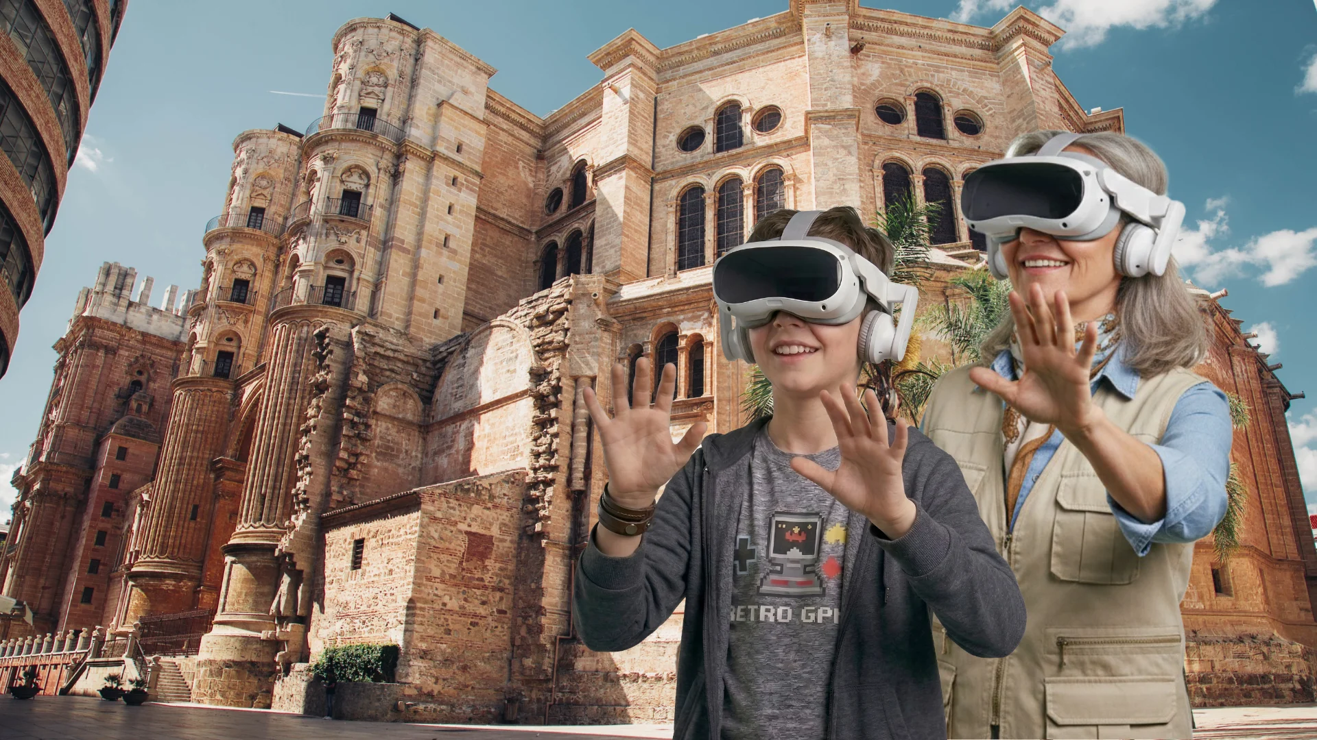 VR Free Walking Tour Historic Center of Málaga