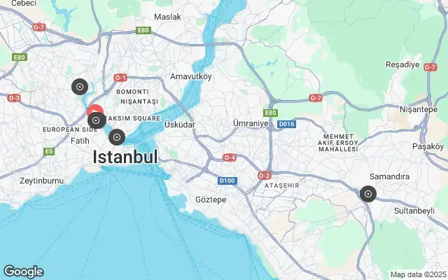 Tour map