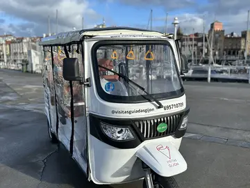 Tour Panorámico en Tuk Tuk, Gijón al Completo 🛺