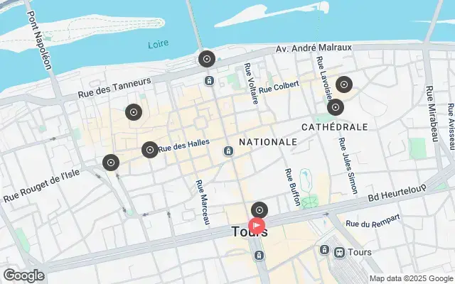 Tour map