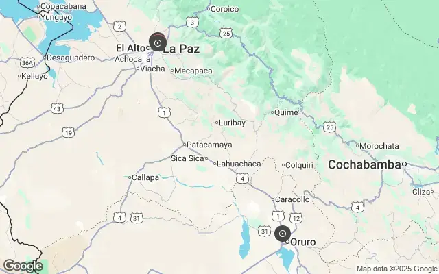 Tour map