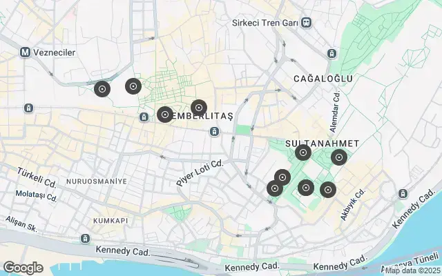 Tour map