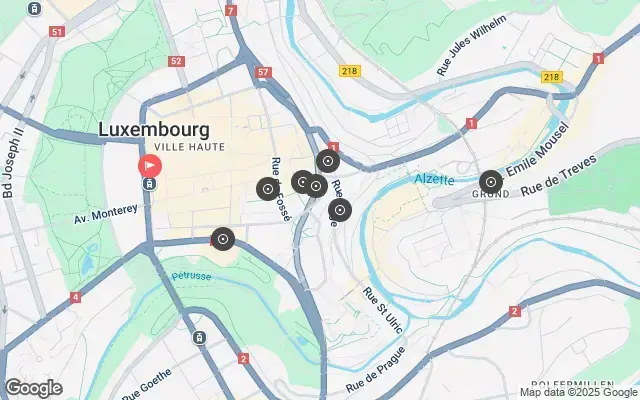 Tour map