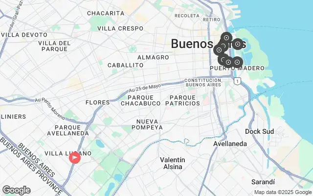 Tour map