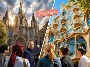 Highlights im Überblick: Kostenlose Stadtführung durch Ramblas, Altstadt, Gotik und Gaudí