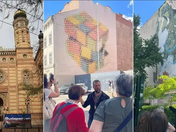 Quartiere ebraico e street art di Budapest, tour a offerta libera