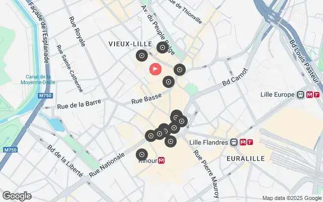 Tour map