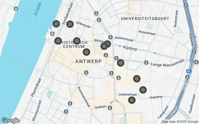 Tour map