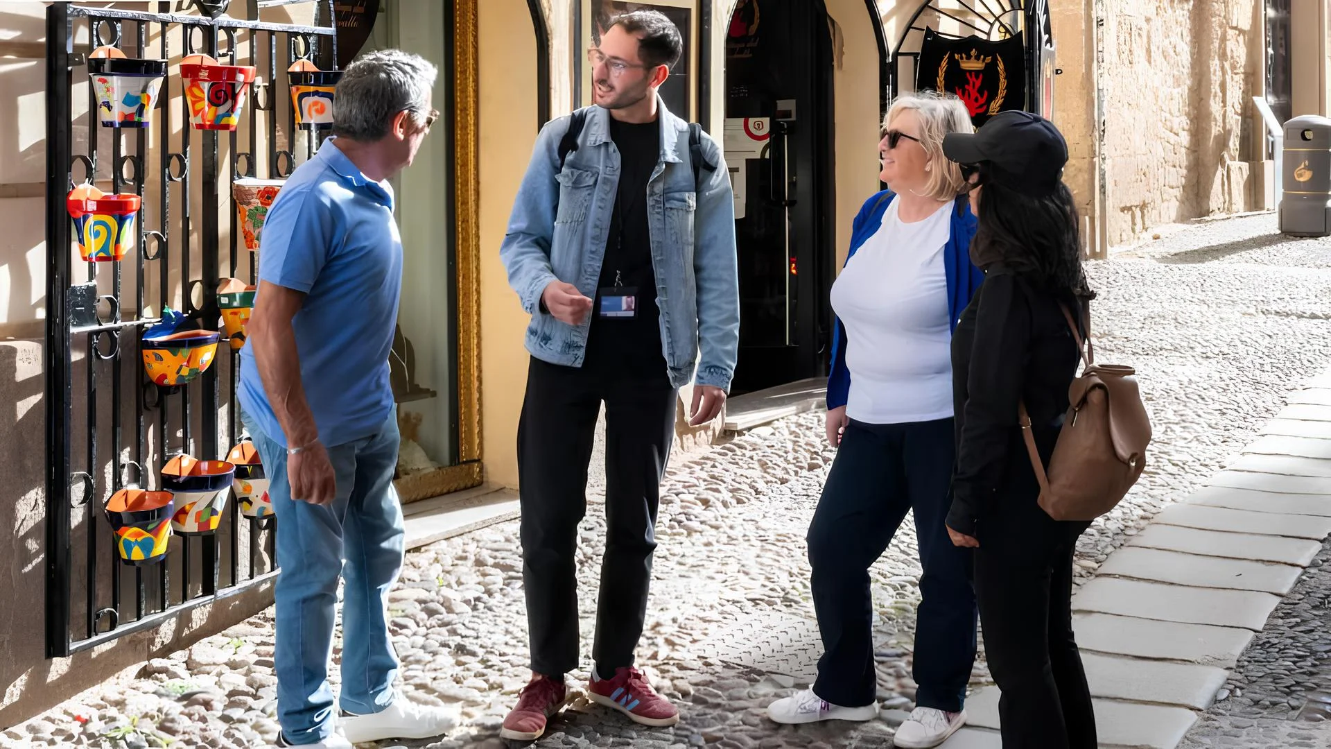 Alghero walking tour in the old town