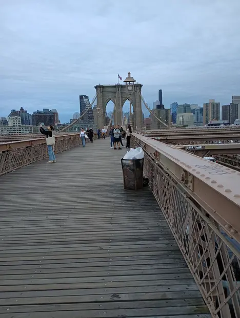 Una passeggiata sul ponte di Brooklyn da Manhattan a DUMBO