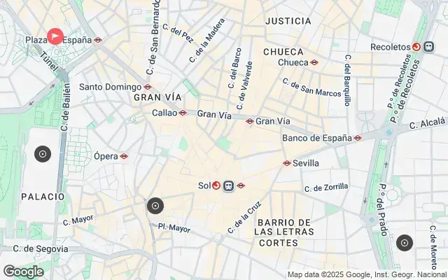 Tour map