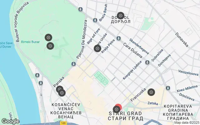 Tour map