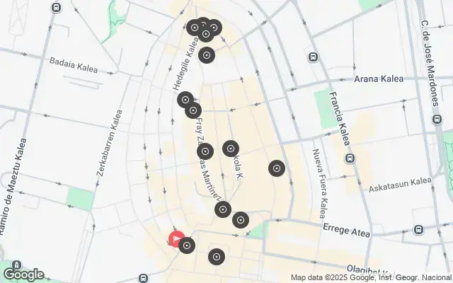 Tour map