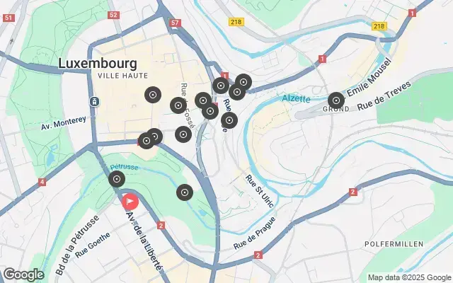 Tour map