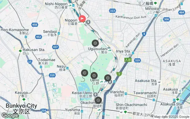 Tour map