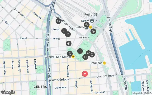 Tour map