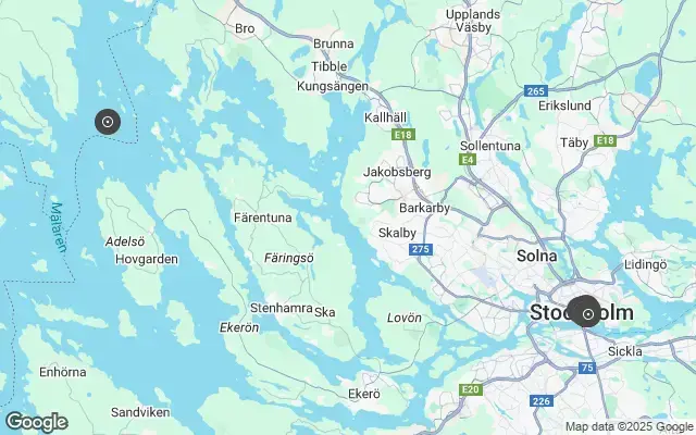 Tour map