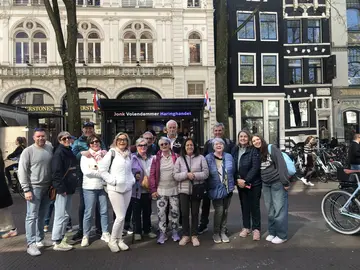 Amsterdam city center walk