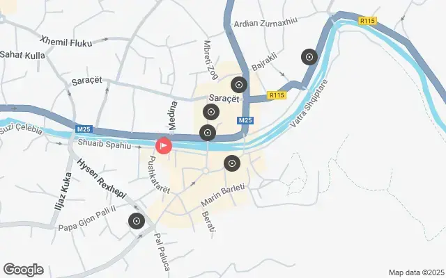 Tour map