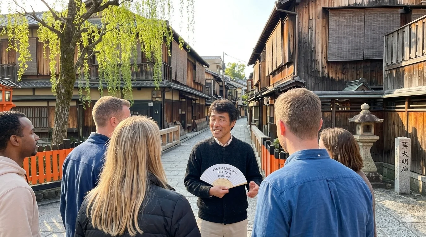 Tour gratuito a piedi di Kyoto – Gion e Higashiyama con una guida locale giapponese