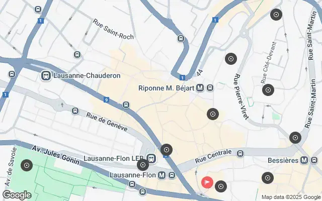 Tour map