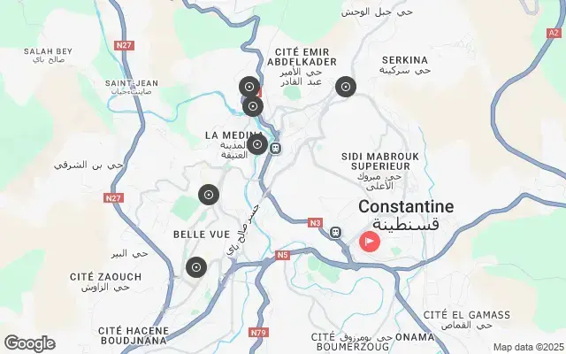Tour map