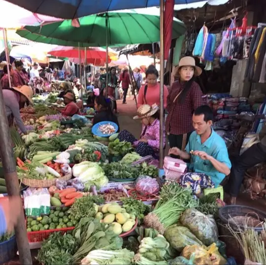 Descubre la vida diaria de la gente local en Siem Reap, cultura e historia, mercado