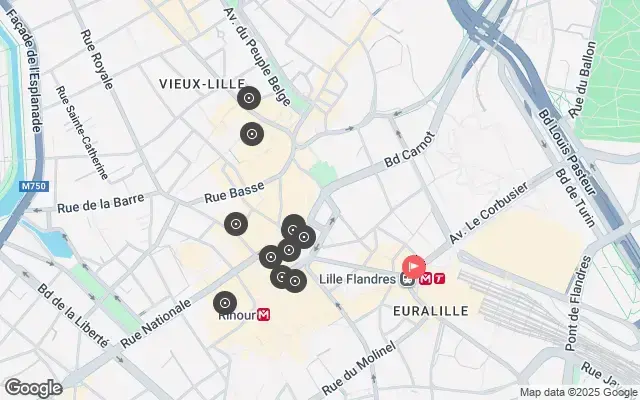 Tour map