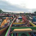 Visit floating market Lokbaintan Banjarmasin 
