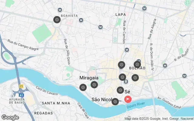 Tour map