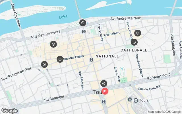 Tour map