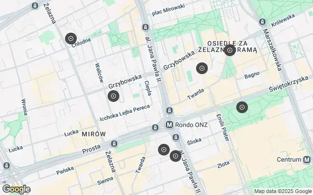 Tour map