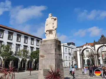 Tour en alemán en el corazón de Ponta Delgada