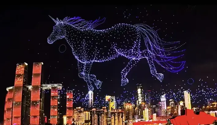 Saturday & Holiday Drone Show Night Walk: Cyberpunk Chongqing After Dark