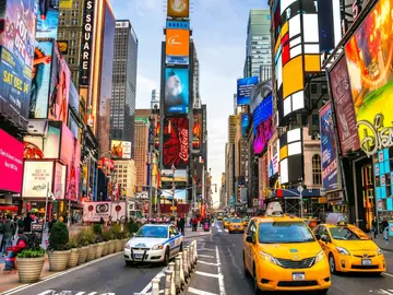 Skyscrapers, Grand Central, Rockefeller Center & St. Patrick's Cathedral