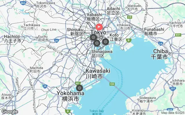 Tour map