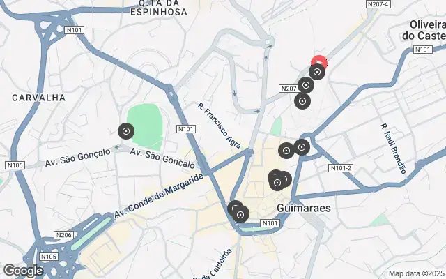 Tour map