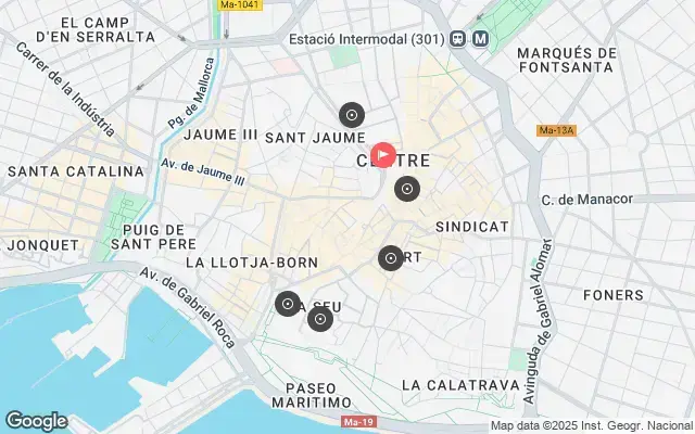 Tour map