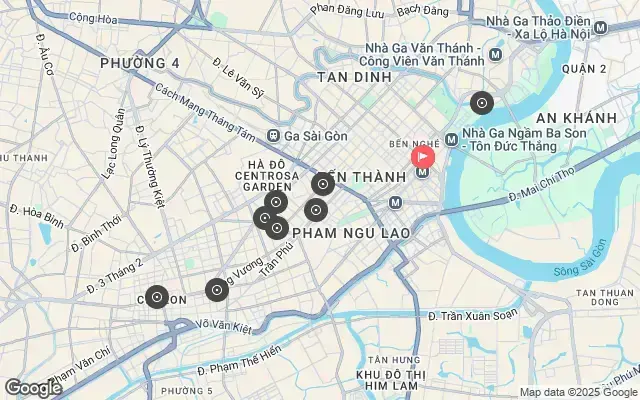 Tour map