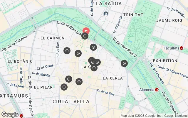 Tour map