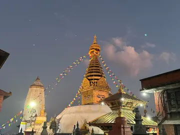 Swayambhunath Stupa-Rundgang