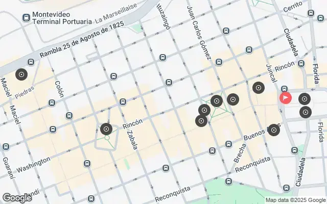 Tour map