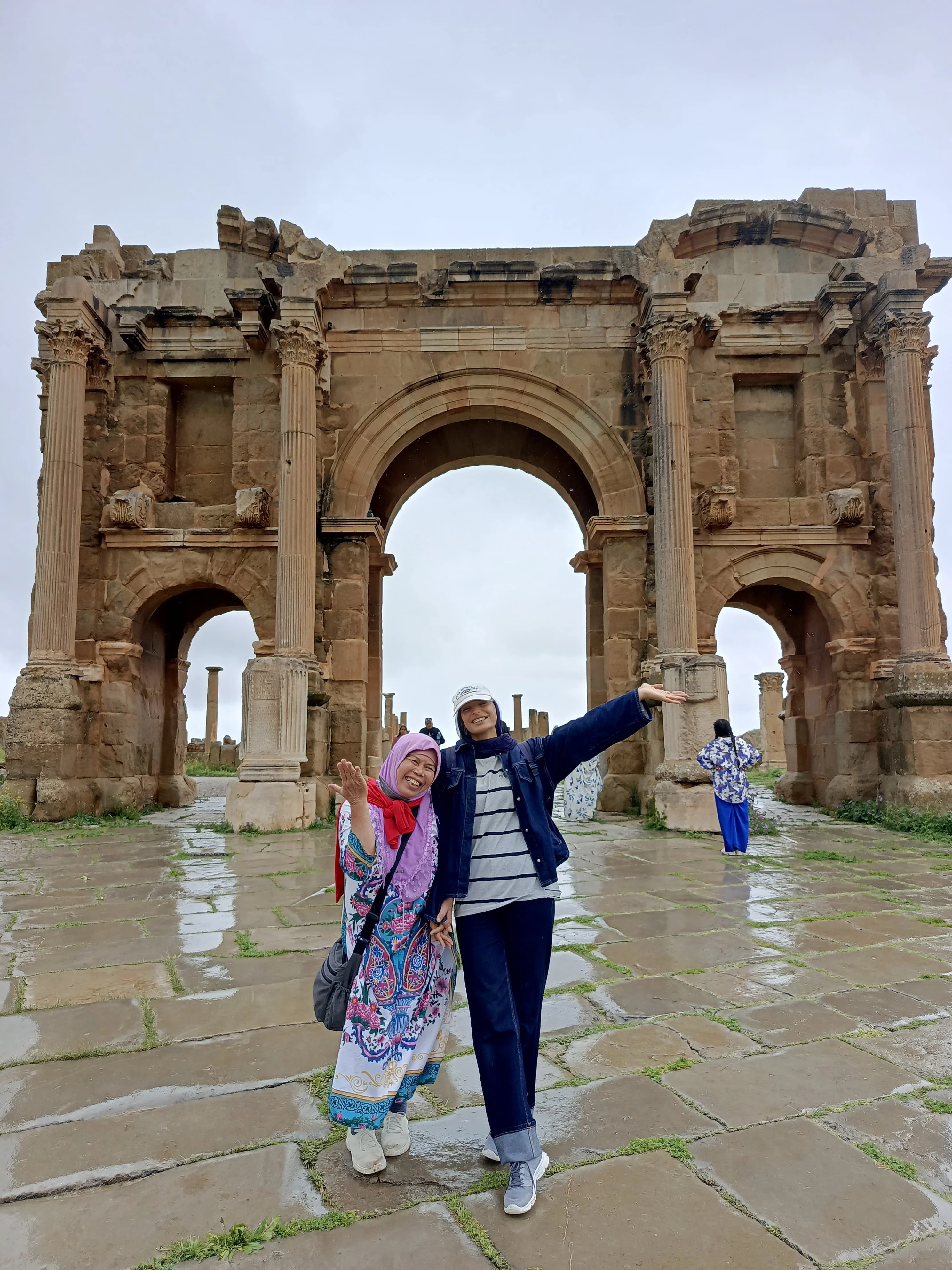 Descubre las antiguas ruinas romanas de Timgad: la Pompeya de África