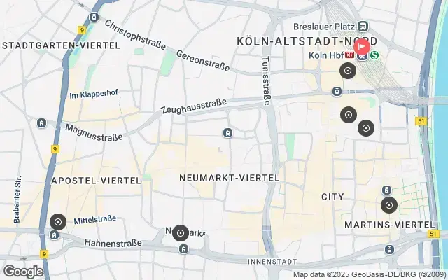 Tour map