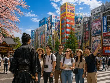 Mejor Calificado 🥇 Akihabara + Ueno ( ◕‿↼) Maids VS. Samuráis ⚔️