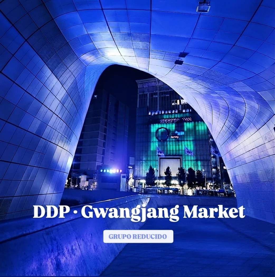 Seul moderna e tradizionale: DDP & Mercato Gwangjang