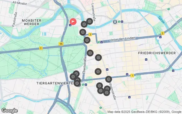 Tour map