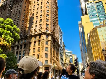 Welcome to the historic center of São Paulo