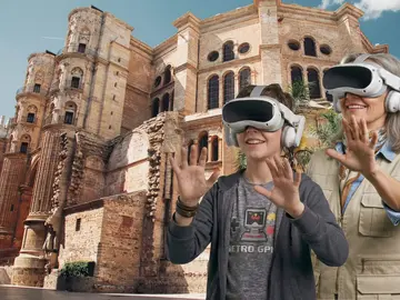 VR Free Walking Tour Historic Center Málaga