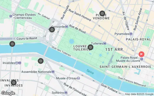 Tour map